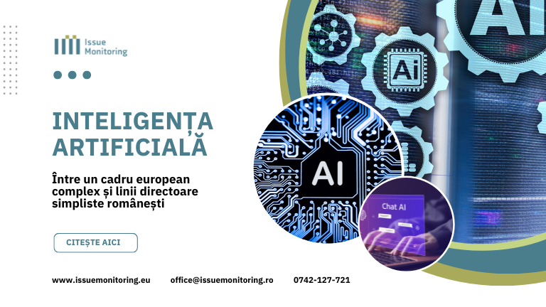 Inteligenta artificiala - directiva europeana