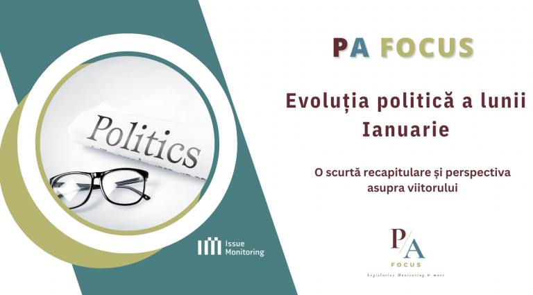 banner cu imagine pe care scrie Politics