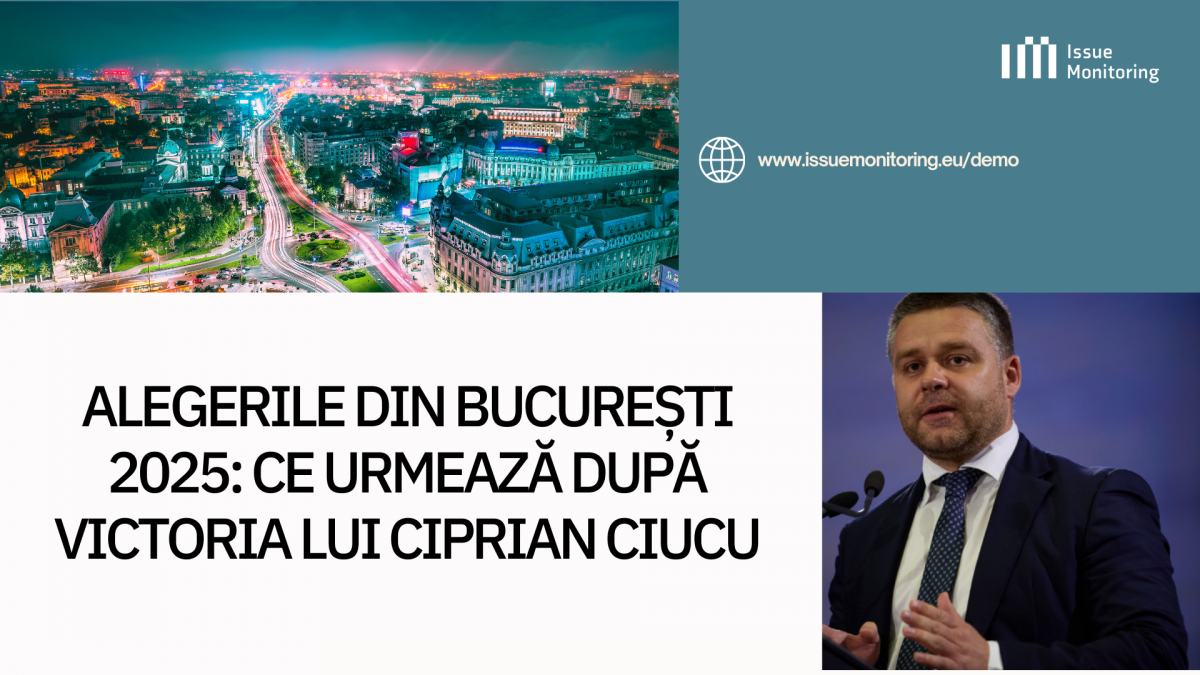 banner cu imagine cu bucurestiul noaptea si o fotografie cu ciprian Ciucu